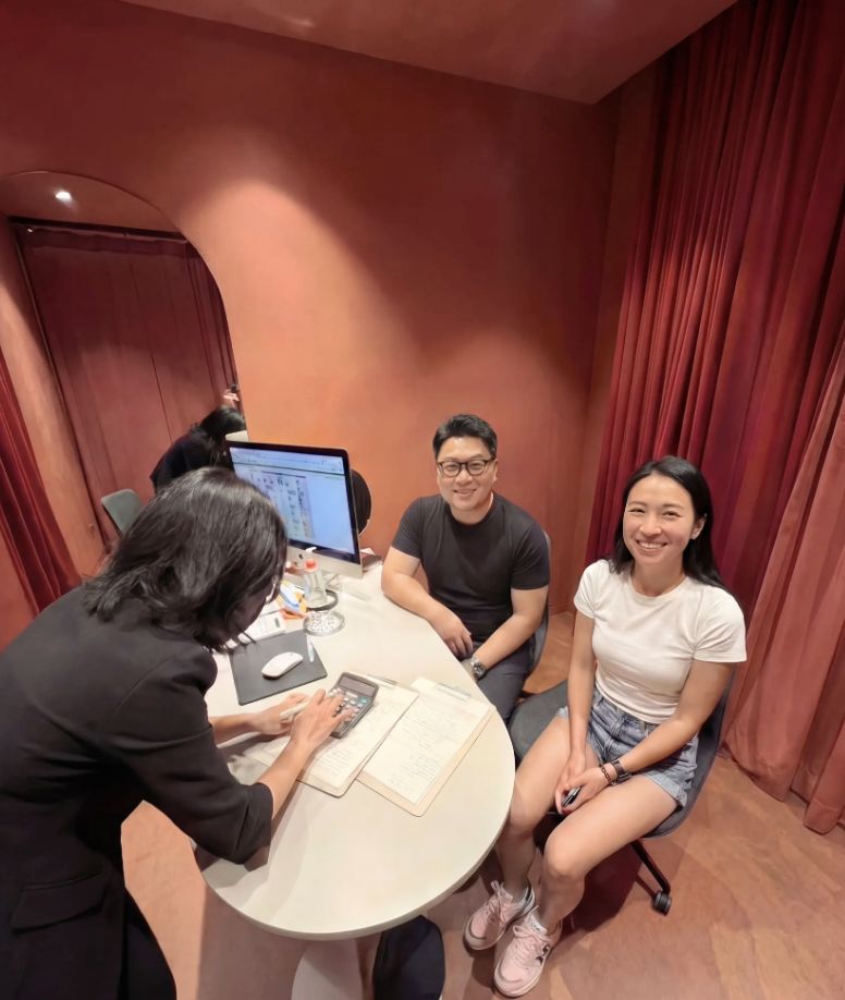 Peter at his consultation in Seoul